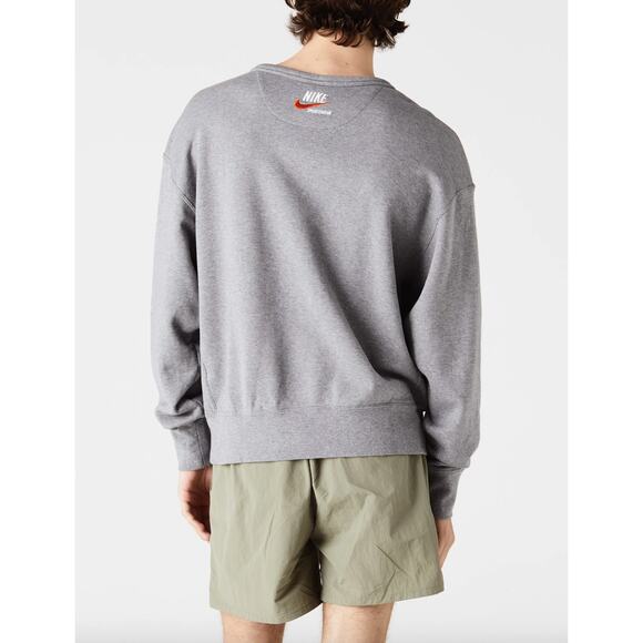 Nike Sportswear Trend Fleece Gray Athletic Pullover Crewneck NWT Size XXL Men's - Picture 15 of 16